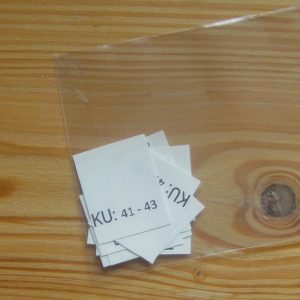 KU: 41 - 43 Kopfumfang-etiketten
