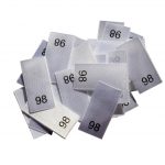 25 St. Größenetiketten - Größe 98