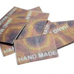 10 St. Textiletiketten Handmade