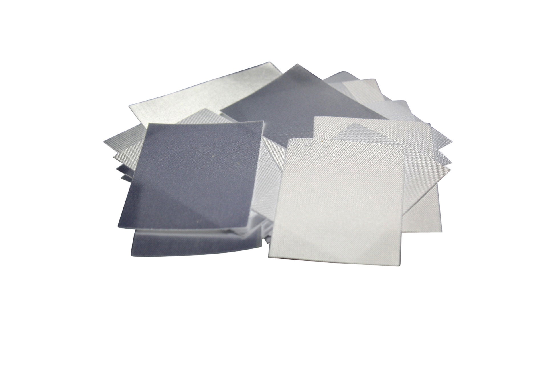25 St. Textiletiketten ohne Aufdruck (Blanko)