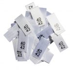 25 St. Textiletiketten - Größe 40/42