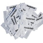 25 St. Textiletiketten Handarbeit