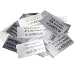 50 St. Textiletiketten 55% Polyacryl 45 Baumwolle
