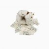 50 St. Textiletiketten 100% Biobaumwolle - GOTS zertifiziert- Pflegesymbole Lizensfrei
