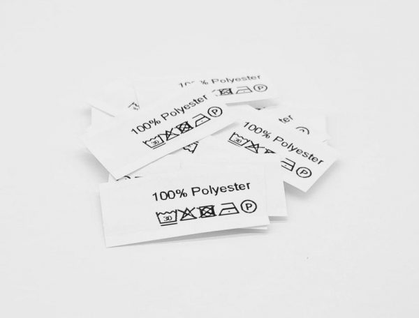 50 St. Textiletiketten 100% Polyester