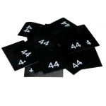 25 St. Textiletiketten Größe 44