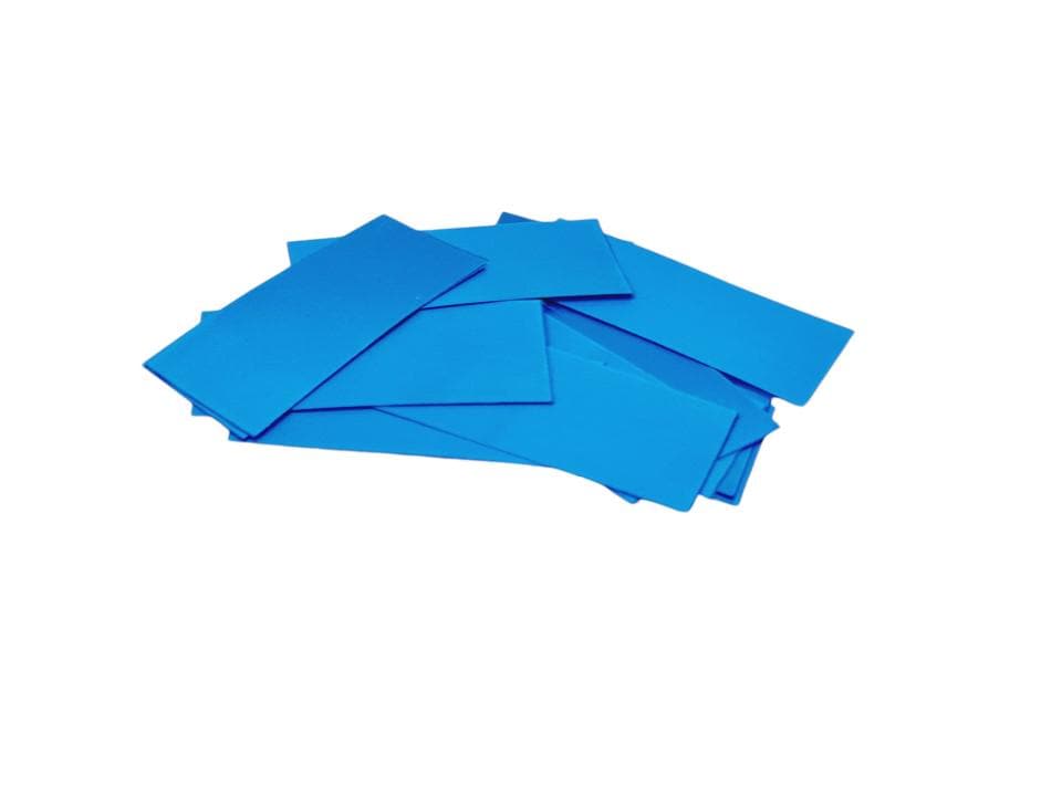 25 St. Textiletiketten ohne Aufdruck (Blanko) blau